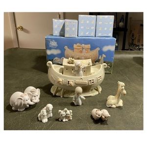 Precious Moments Two by Two Noah’s Ark Complete Set